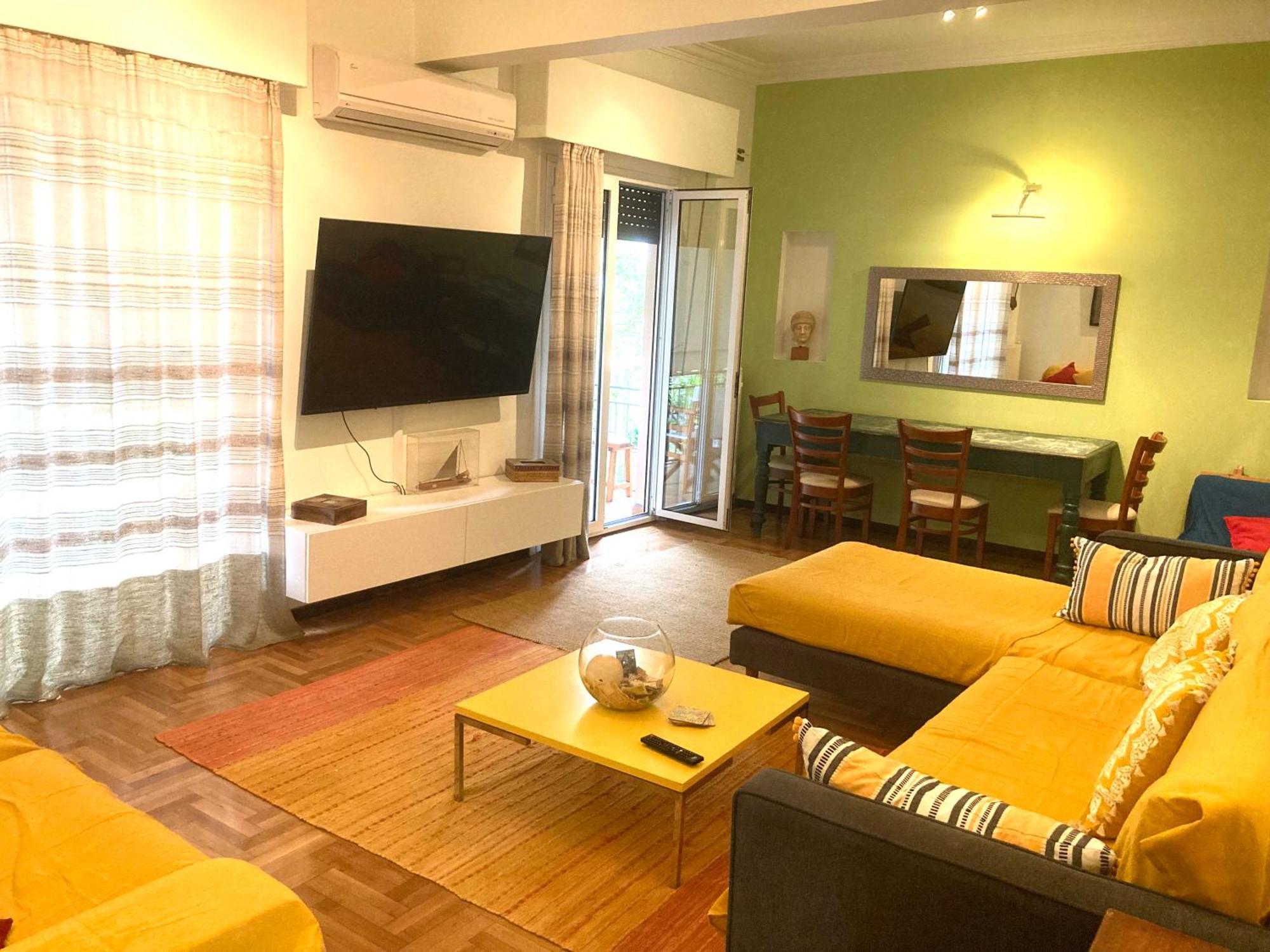 אתונה 3 Bedder Condo In Ilisia, Megaro Mousikis מראה חיצוני תמונה