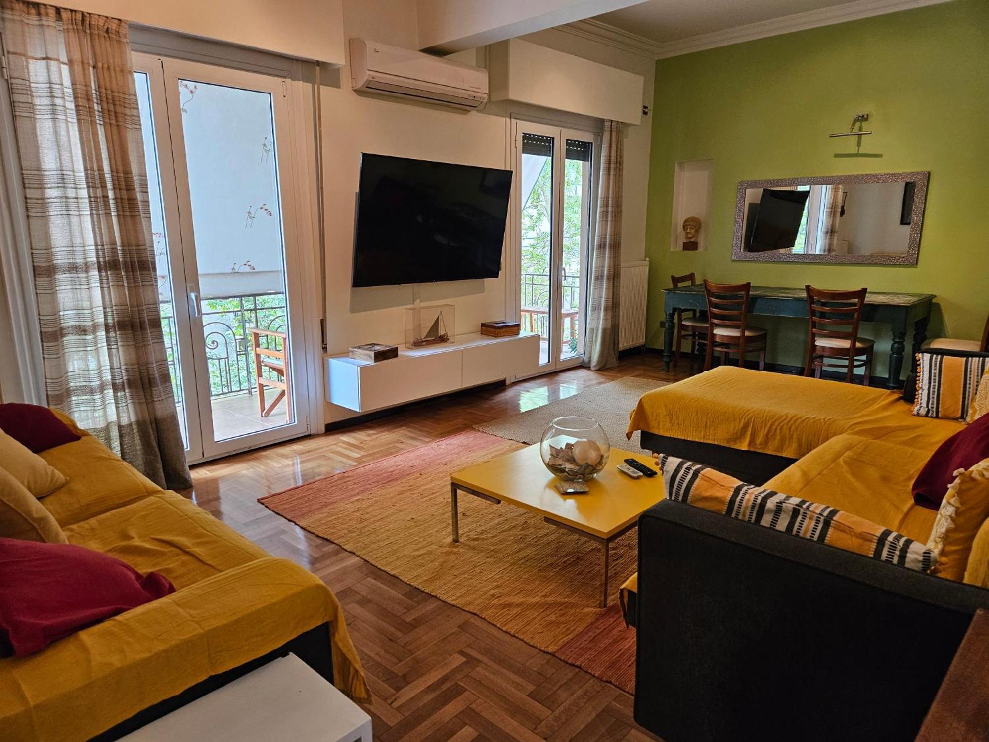 אתונה 3 Bedder Condo In Ilisia, Megaro Mousikis מראה חיצוני תמונה